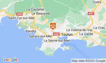 Map Ollioules Villa 89864