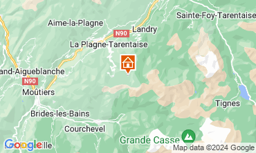 Map La Plagne Studio 2120