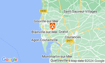 Map Blainville-sur-Mer Self-catering property 60256