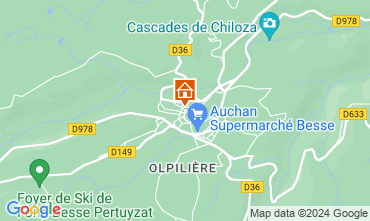 Map Besse - Super Besse Apartment 3828