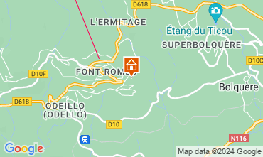 Map Font Romeu Apartment 4135