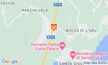 Map Porto Vecchio Villa 123445
