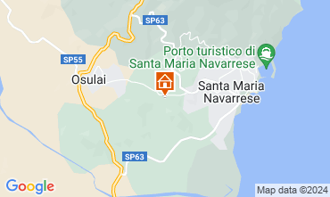 Map Santa Maria Navarrese Villa 110023