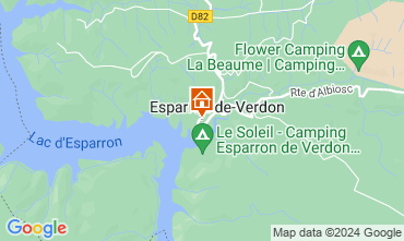 Map Esparron-de-Verdon House 87209