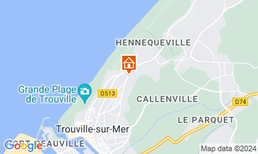 Map Trouville sur Mer Studio 10805