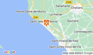 Map Saint Jean de Monts House 40409