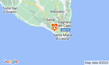 Map Santa Maria di Leuca Apartment 79321