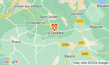 Map Groux Les Bains House 128695