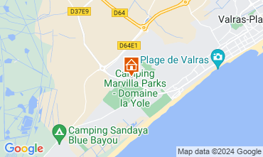 Map Valras-Plage Villa 114999