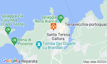 Map Santa Teresa di Gallura Apartment 86526