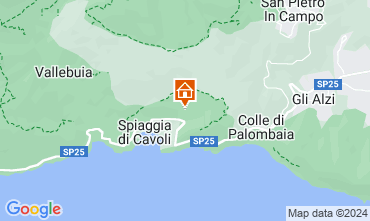 Map Campo nell'Elba Apartment 80792