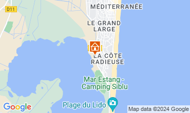 Map Canet-en-Roussillon Mobile home 123672