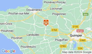 Map Douarnenez House 13138