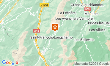 Map Saint Franois Longchamp Apartment 80264
