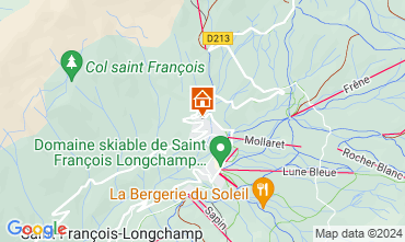 Map Saint Franois Longchamp Apartment 80264