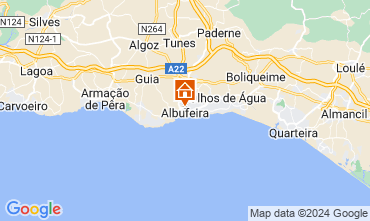 Map Albufeira Apartment 129147