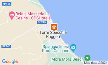Map Torre Specchia - Melendugno Villa 103268