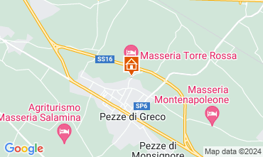 Map Fasano Villa 126715