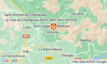 Map Ancelle Chalet 116834