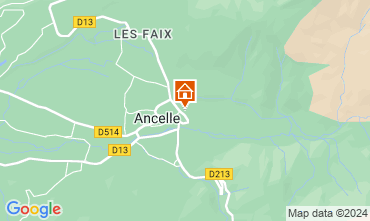 Map Ancelle Chalet 116834