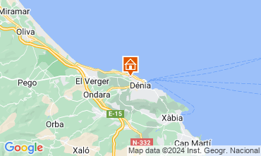 Map Denia House 124765