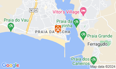 Map Praia da Rocha Apartment 65069