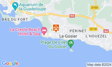 Map Le Gosier (Guadeloupe) Studio 101387