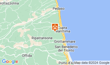 Map Cupra Marittima Apartment 54986