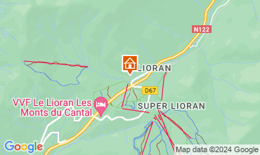 Map Le Lioran Studio 128001