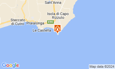 Map Isola di Capo Rizzuto Apartment 63782