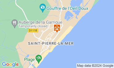 Map Saint Pierre la Mer Apartment 76471