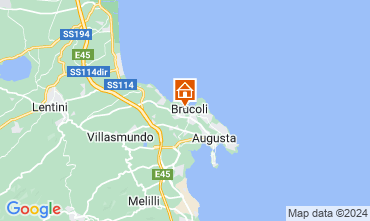 Map Brucoli Villa 127222