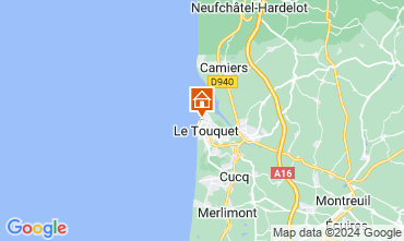 Map Le Touquet Studio 104169