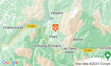 Map Alpe d'Huez Studio 93526