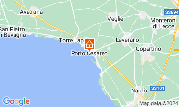 Map Porto Cesareo Apartment 113611