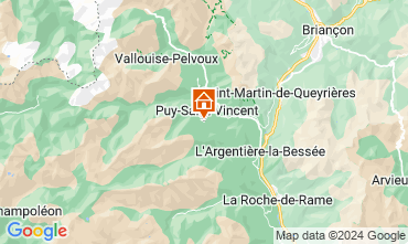 Map Puy Saint Vincent Apartment 67748