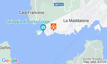 Map La Maddalena Apartment 33485