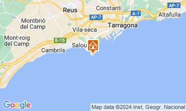 Map Salou Apartment 66831