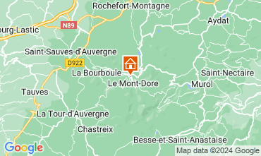 Map Le Mont Dore House 14875