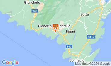 Map Pianottoli House 125694