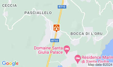 Map Porto Vecchio Villa 79272
