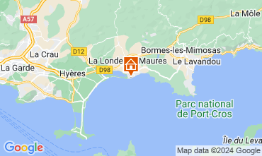 Map La Londe-les-Maures Apartment 111475