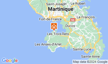 Map Les Trois Ilets Apartment 126459