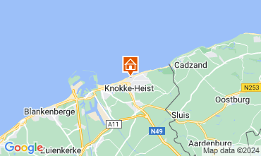 Map Knokke-le-Zoute Studio 123250