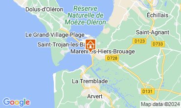 Map Marennes Mobile home 30540