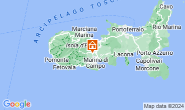 Map Campo nell'Elba Apartment 115069