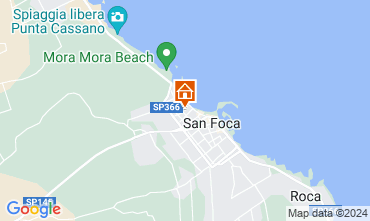 Map San Foca Villa 109275