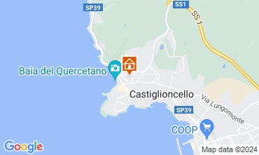 Map Castiglioncello Apartment 128850