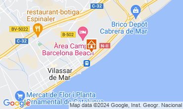 Map Barcelona Apartment 75200