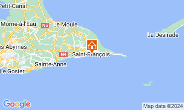 Map Saint Francois Apartment 128054